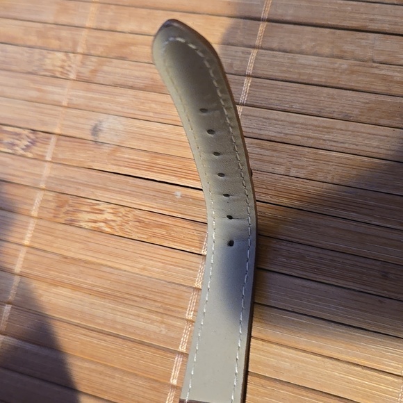 Accutime Vintage World Watch urban outfitters pleather brown band y2k - Picture 5 of 6